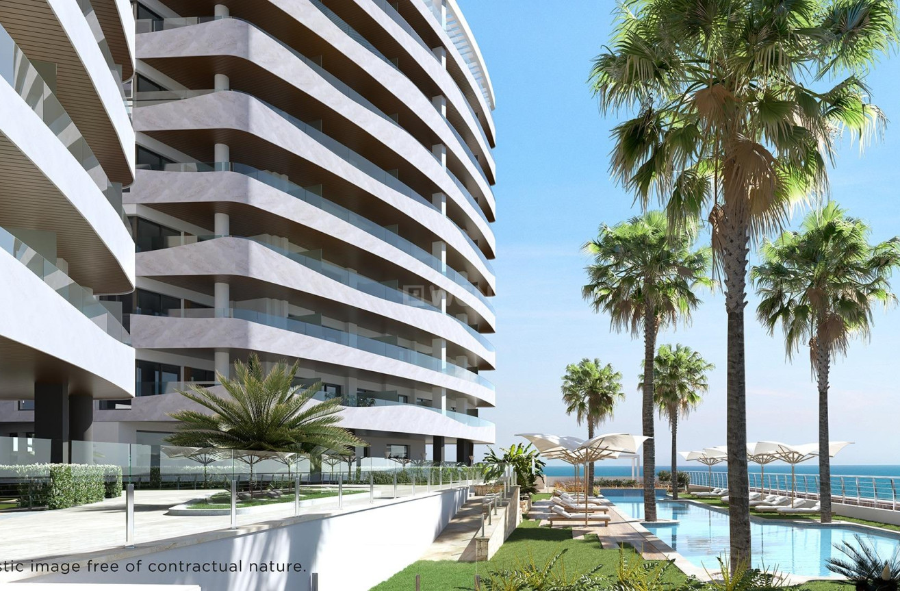 New Build - Apartment / flat - La Manga del Mar Menor - 1ª Linea Del Mar Mediterraneo