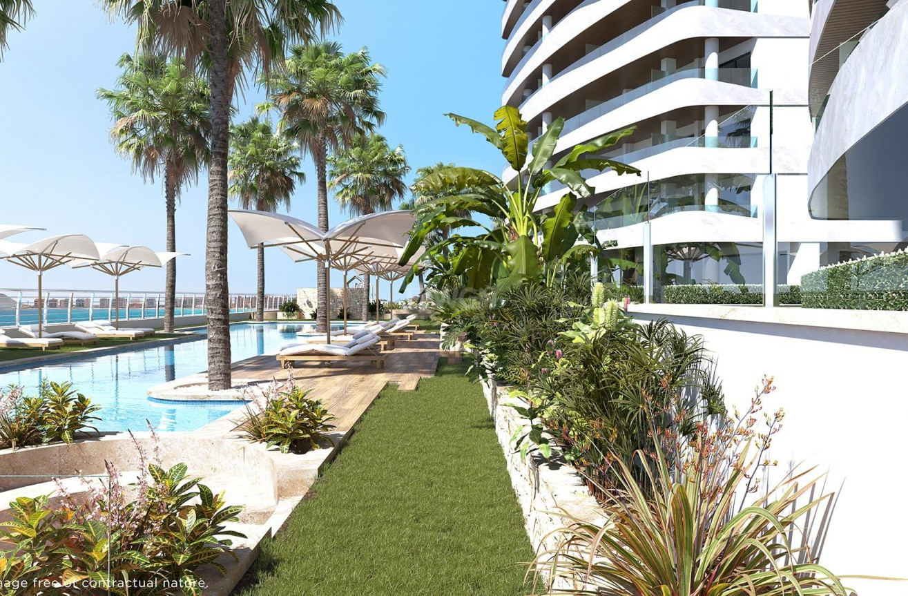 New Build - Apartment / flat - La Manga del Mar Menor - 1ª Linea Del Mar Mediterraneo