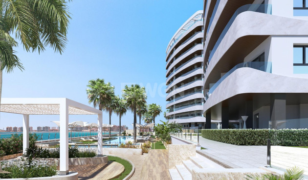 New Build - Apartment / flat - La Manga del Mar Menor - 1ª Linea Del Mar Mediterraneo