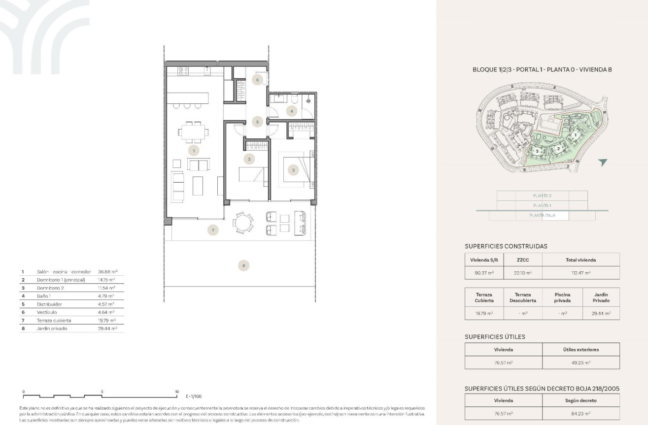 Obra nueva - Apartamento / piso - Casares - Finca Cortesín