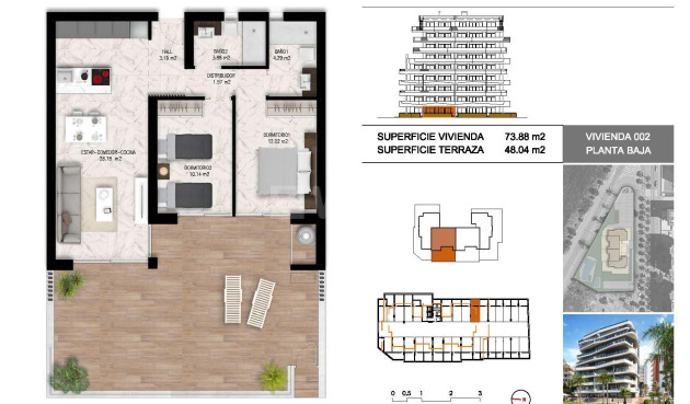 Obra nueva - Apartamento / piso - Guardamar del Segura - Puerto