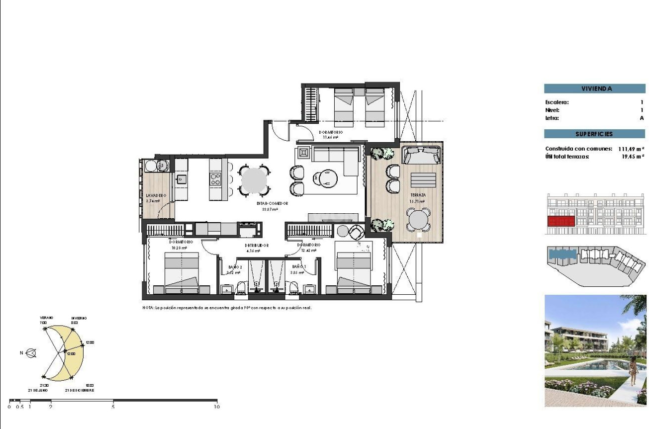 Nowy budynek - Mieszkanie w bloku - Torre Pacheco - Santa Rosalia Lake And Life Resort