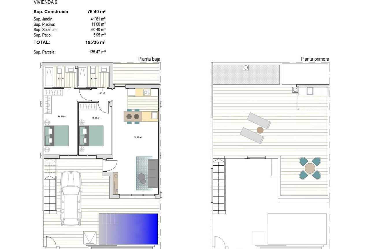 New Build - Townhouse - Torre Pacheco - El Alba