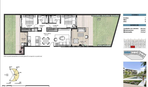 New Build - Apartment / flat - Torre Pacheco - Santa Rosalia Lake And Life Resort