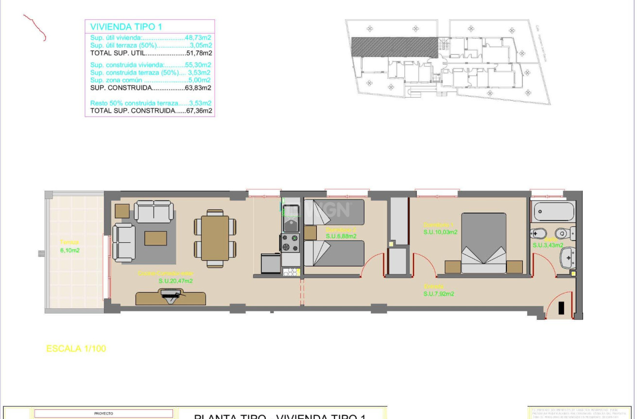 Resale - Apartment / flat - Guardamar del Segura - Puerto Deportivo