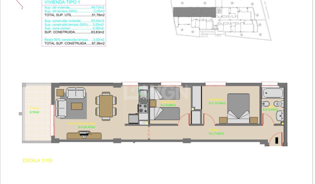 Resale - Apartment / flat - Guardamar del Segura - Puerto Deportivo