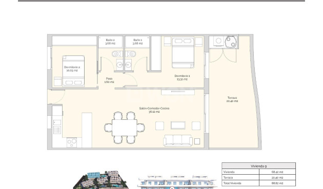 Obra nueva - Apartamento / piso - Finestrat - Puig Campana Golf