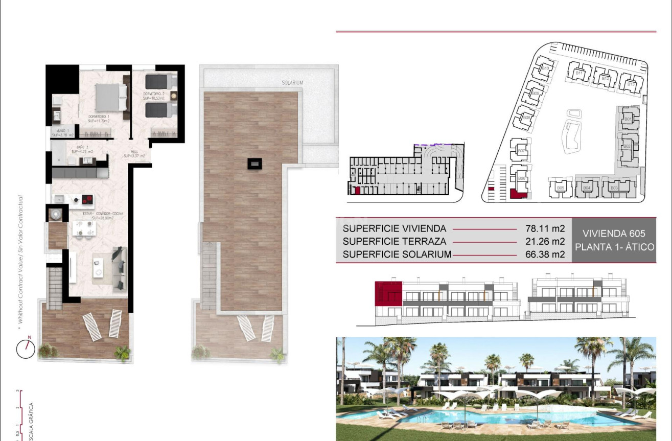 Nowy budynek - Bungalow - Ciudad Quesada - Lo Marabú