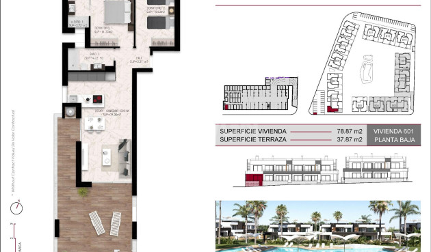 Nowy budynek - Bungalow - Ciudad Quesada - Lo Marabú