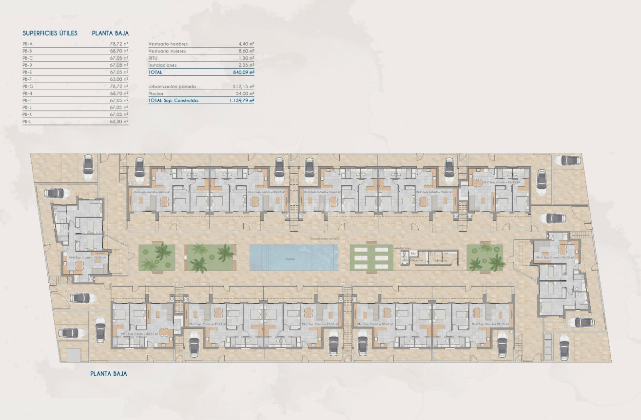 Nowy budynek - Bungalow - Torre Pacheco - Torrepacheco