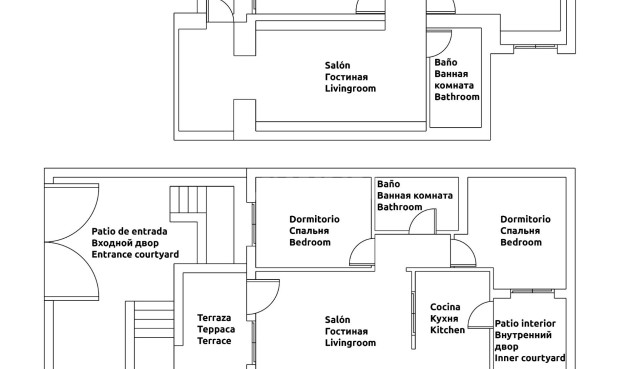 Odsprzedaż - Bungalow - Torrevieja - La Siesta - El Salado - Torreta