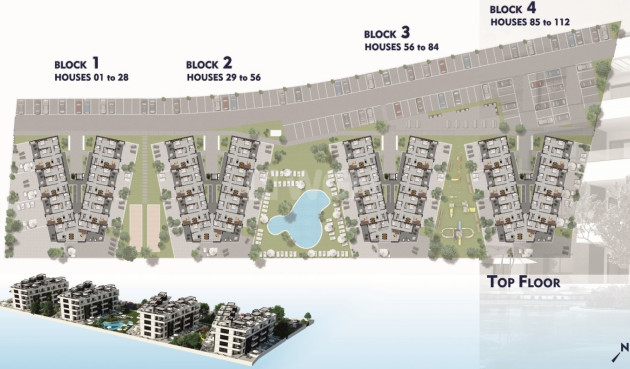 Nowy budynek - Mieszkanie w bloku - Orihuela Costa - Villamartín