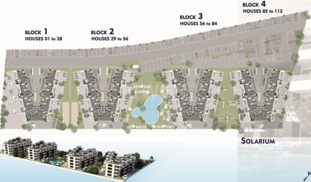 Nowy budynek - Mieszkanie w bloku - Orihuela Costa - Villamartín