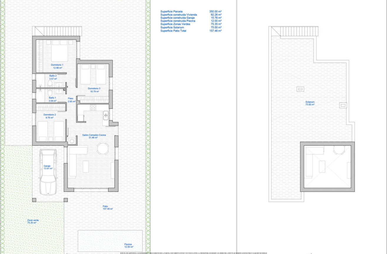 New Build - Villa - Los Alcázares - Serena Golf