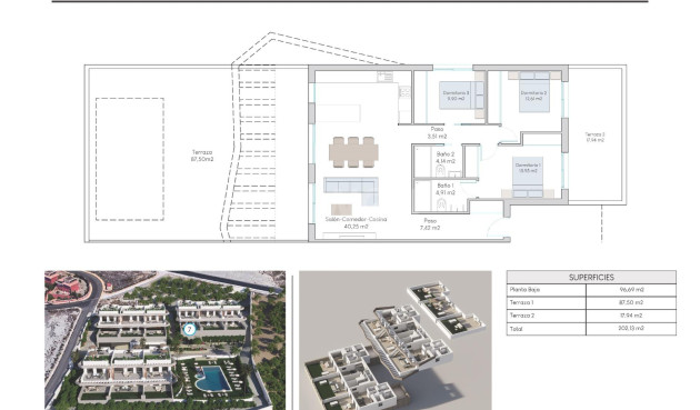 Nowy budynek - Bungalow - Finestrat - Balcón De Finestrat