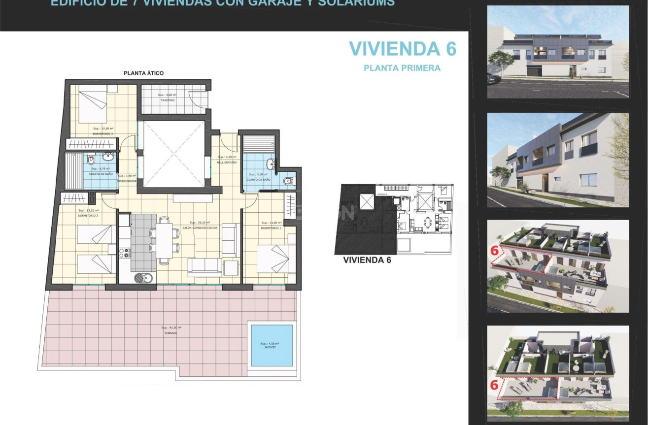 Obra nueva - Ático - Pilar de la Horadada - pueblo