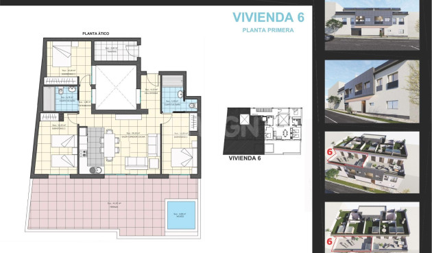 Obra nueva - Ático - Pilar de la Horadada - pueblo