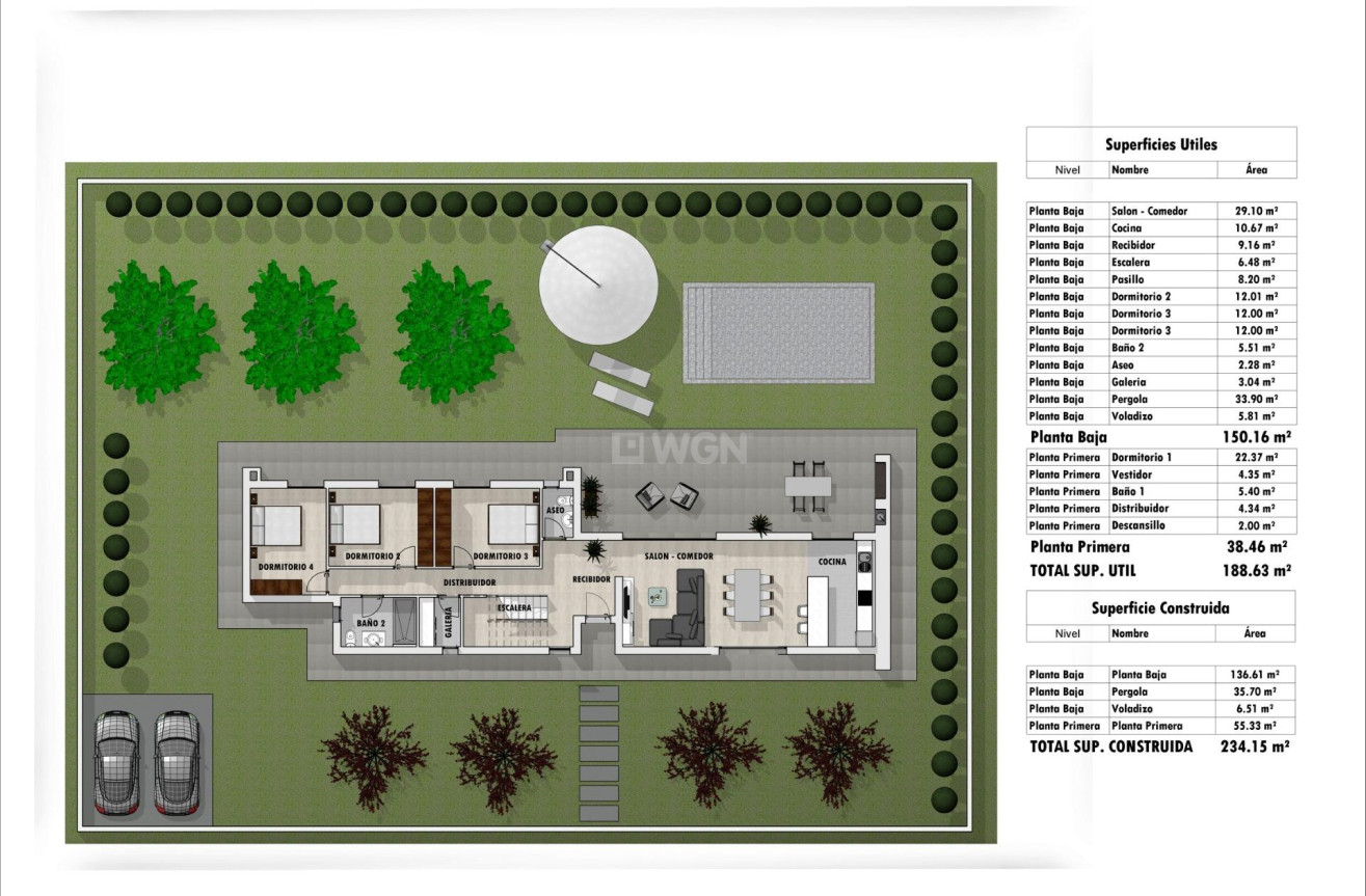 Obra nueva - Villa - Pinoso - Pinoso - El Pinós