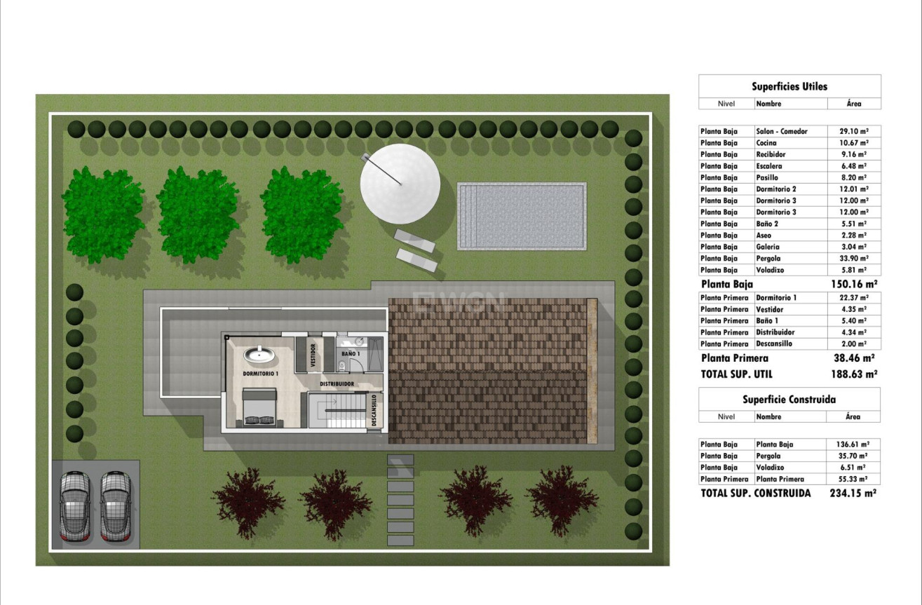 Obra nueva - Villa - Pinoso - Pinoso - El Pinós