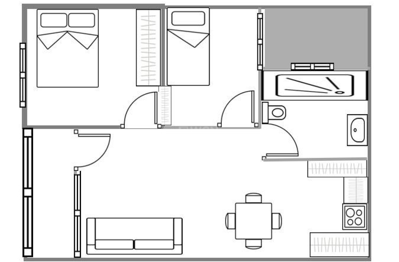 Resale - Apartment / flat - Torrevieja - La Veleta