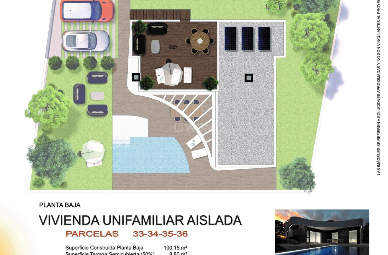 Nowy budynek - Villa - Los Montesinos - La Herrada