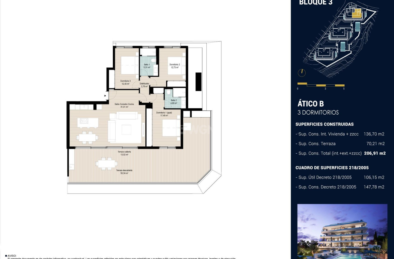 New Build - Penthouse - Fuengirola - Higueron