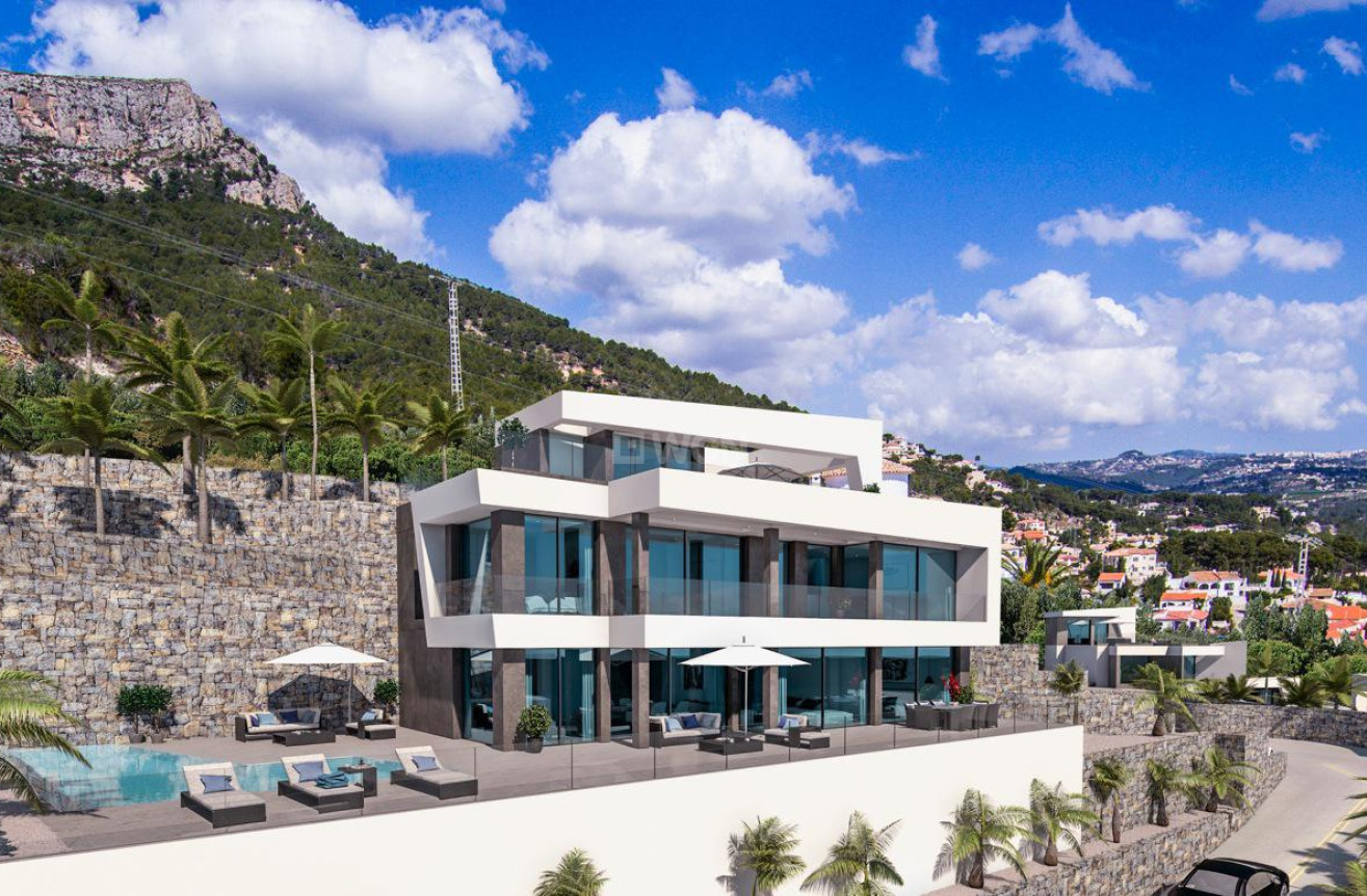 Nowy budynek - Villa - Calpe - Cucarres