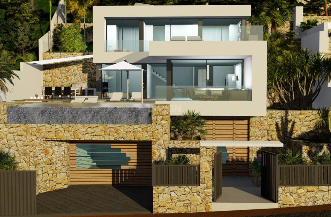 Nowy budynek - Villa - Calpe - Maryvilla