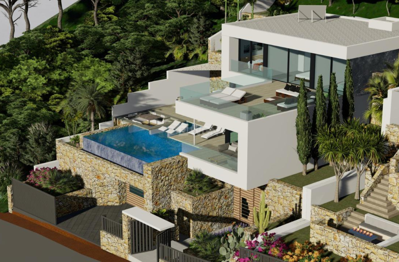 Nowy budynek - Villa - Calpe - Maryvilla