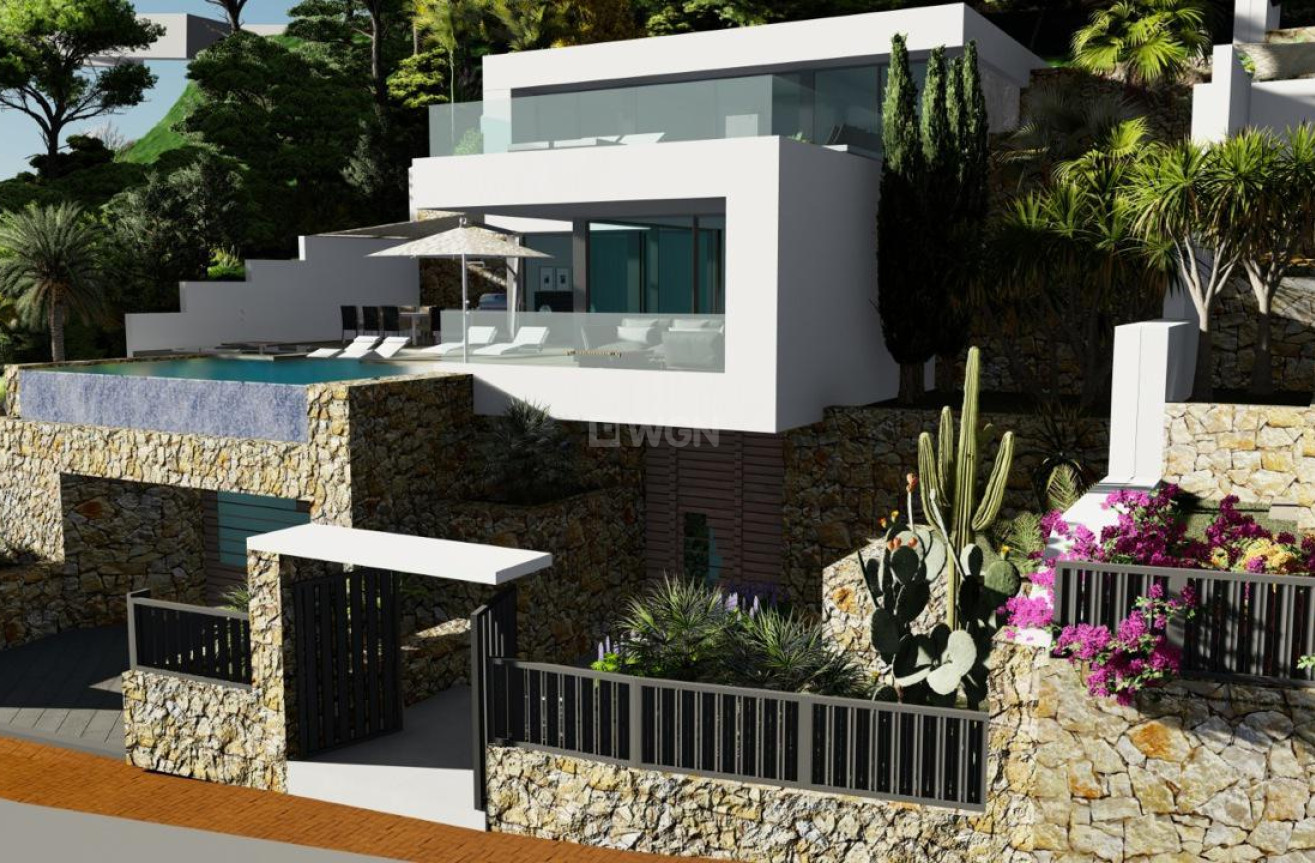 Nowy budynek - Villa - Calpe - Maryvilla