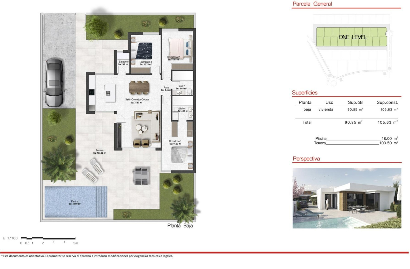 Obra nueva - Villa - Banos y Mendigo - Altaona Golf And Country Village