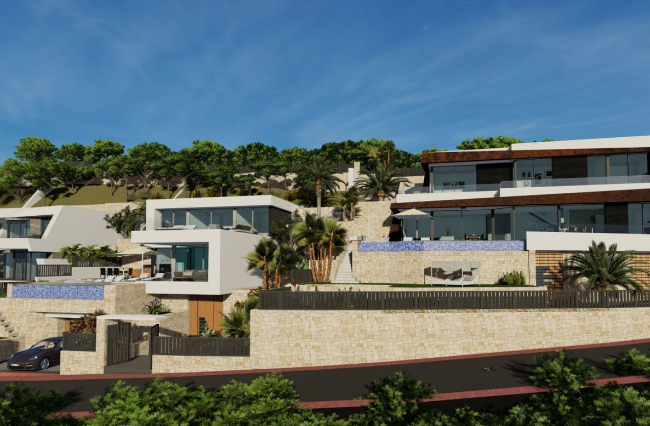 Nowy budynek - Villa - Calpe - Maryvilla