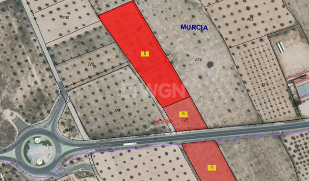Wiederverkauf - Grundstück / Grundstück - Yecla - Inland