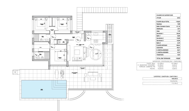 Nowy budynek - Villa - Orihuela - Las Colinas Golf