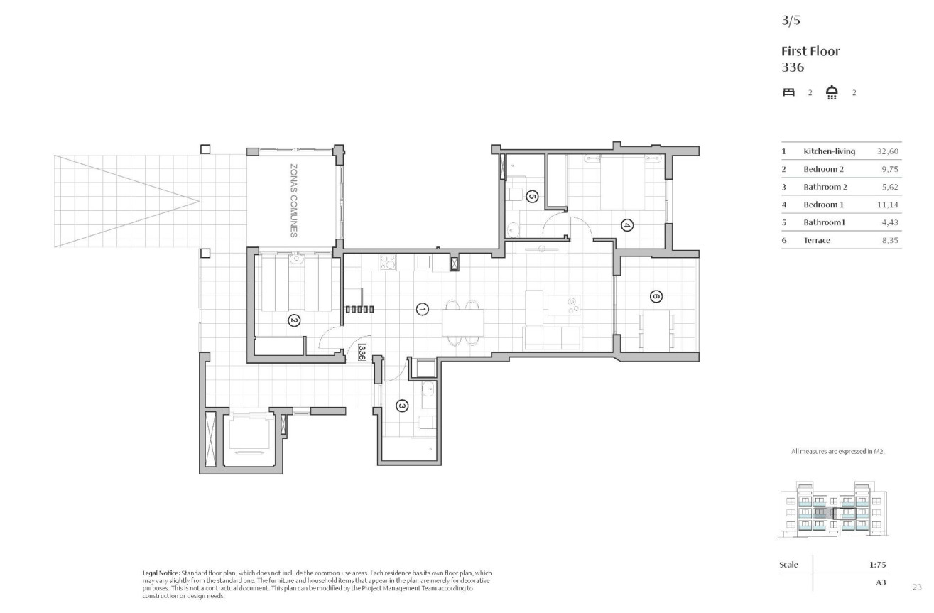 Obra nueva - Apartamento / piso - Orihuela Costa - PAU 8