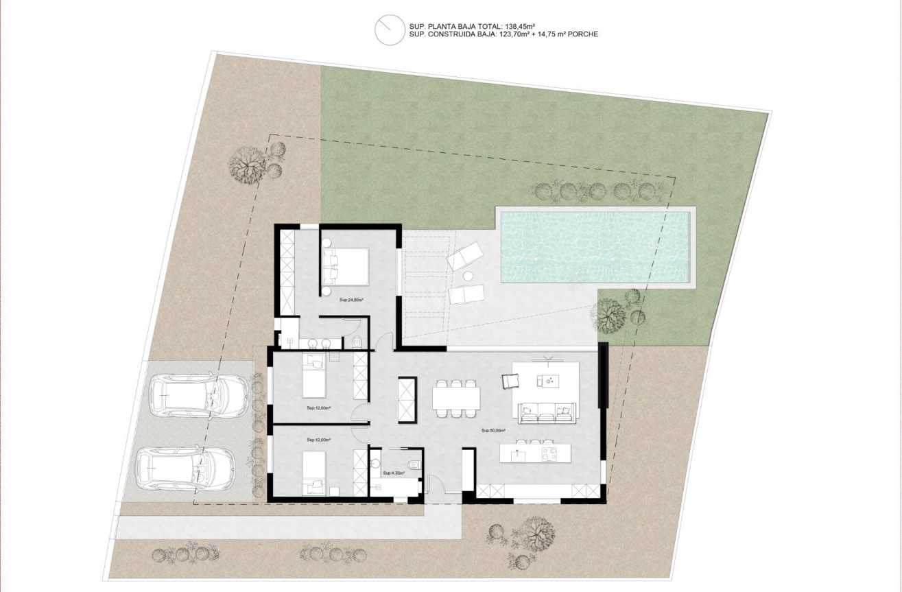 Nowy budynek - Villa - Molina De Segura - Urb. La Quinta