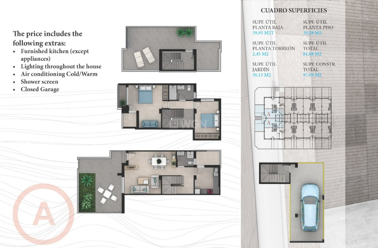 New Build - Townhouse - La Manga del Mar Menor - La Manga