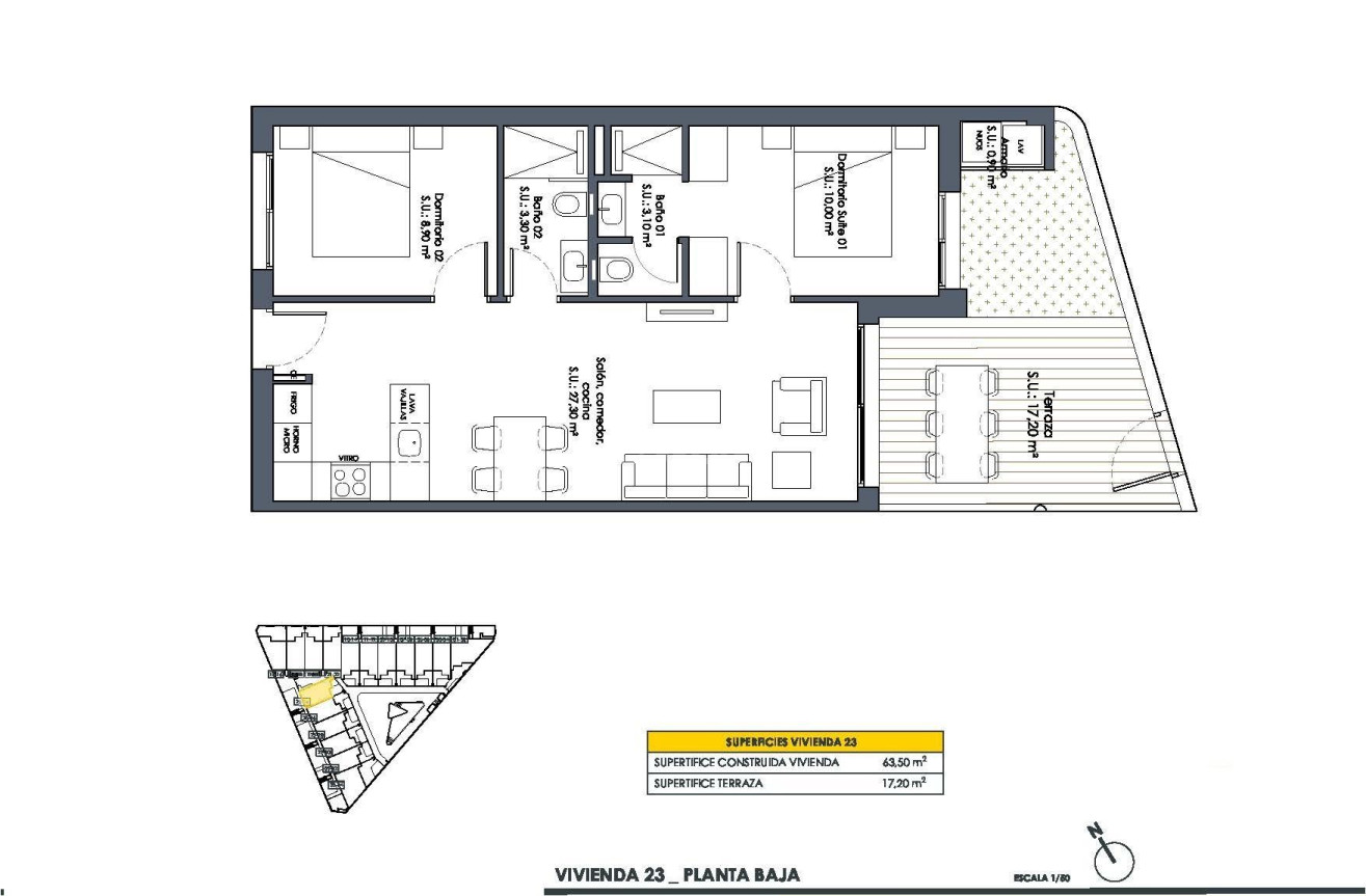 Obra nueva - Bungalow - San Fulgencio - Pueblo