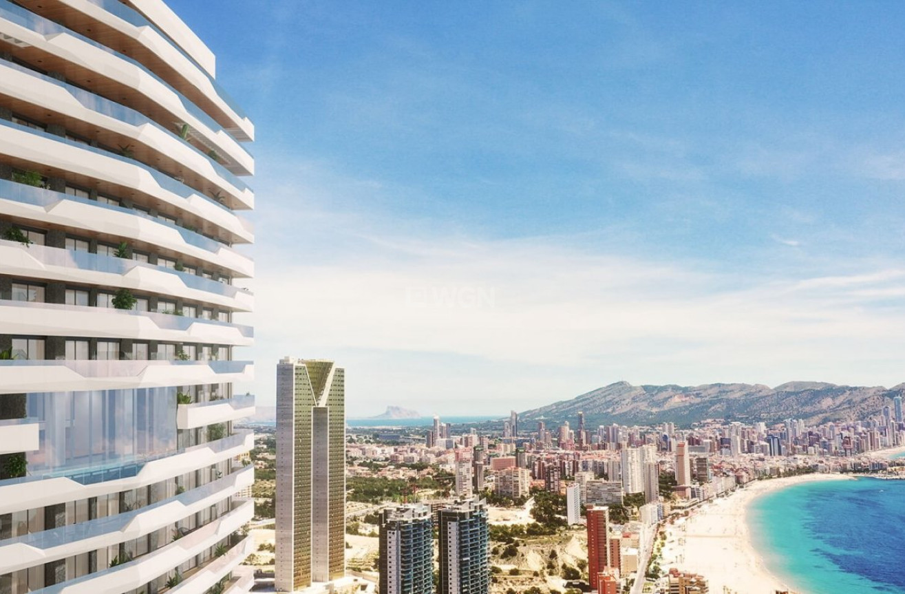 Nowy budynek - Mieszkanie w bloku - Benidorm - Poniente