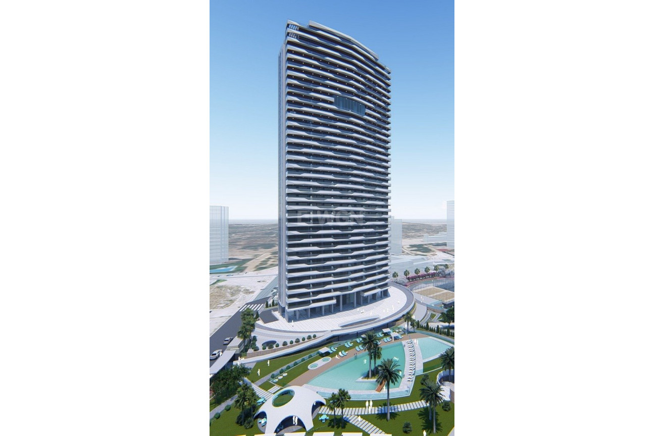 Nowy budynek - Mieszkanie w bloku - Benidorm - Poniente