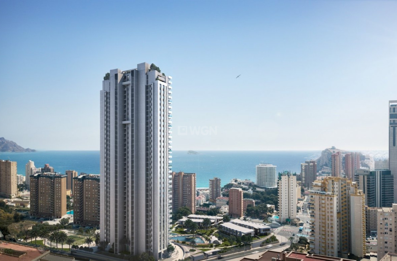 Nowy budynek - Mieszkanie w bloku - Benidorm - Poniente