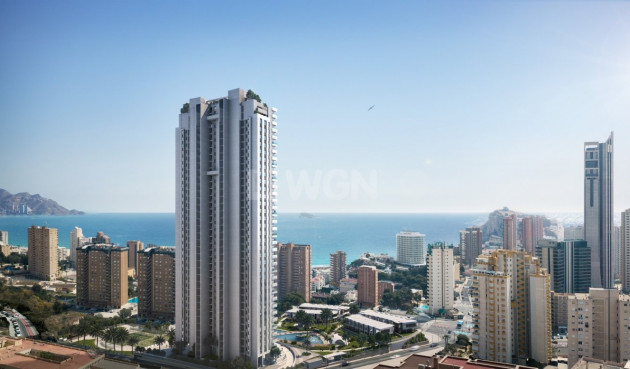 Nowy budynek - Mieszkanie w bloku - Benidorm - Poniente