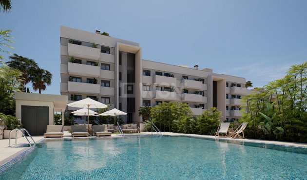 Nowy budynek - Mieszkanie w bloku - Estepona - Las Mesas