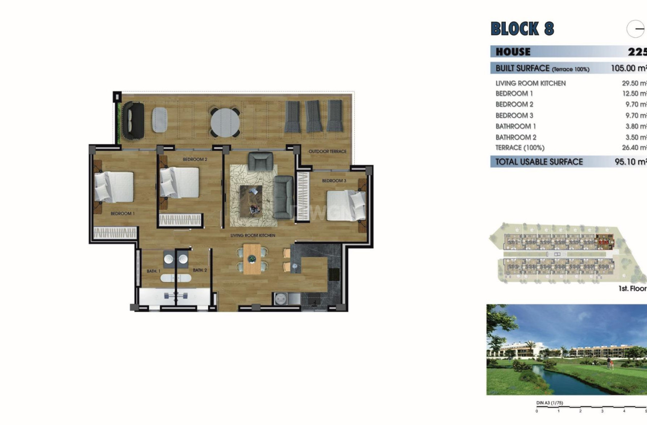Neue Gebäude - Wohnung - Los Alcázares - La Serena Golf