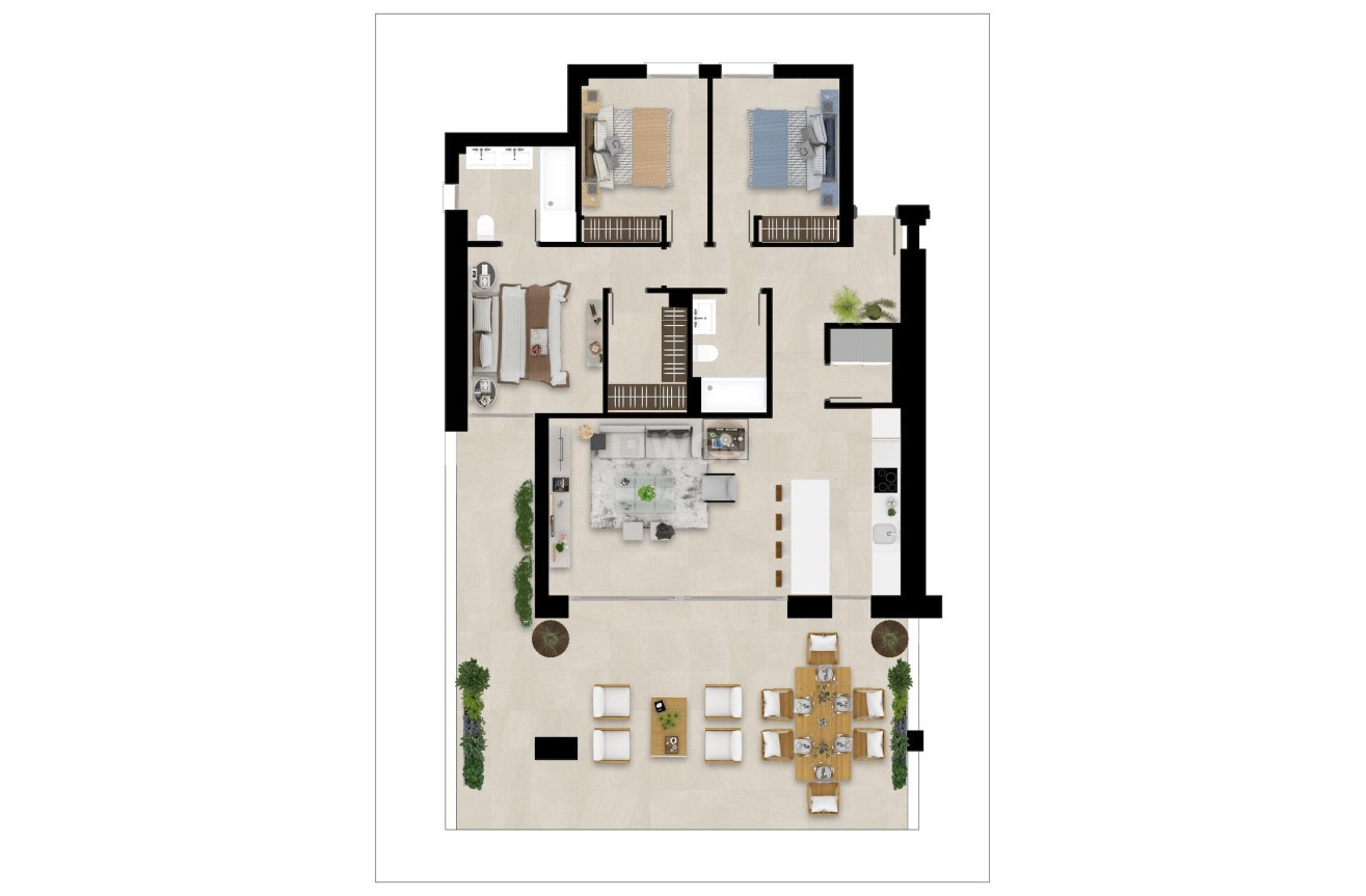 Obra nueva - Apartamento / piso - Sotogrande - San Roque Club