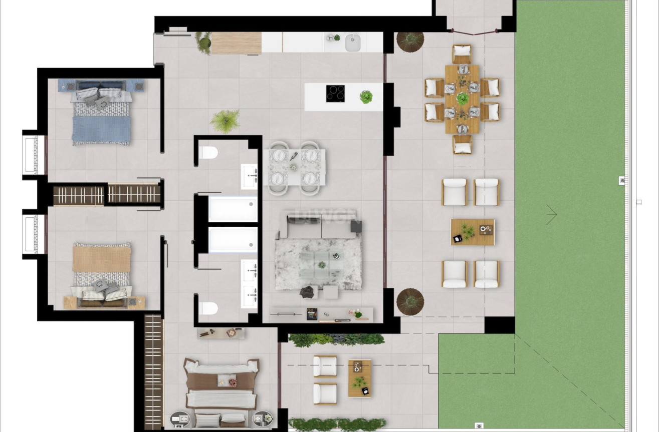 Nowy budynek - Mieszkanie w bloku - Istán - Cerros De Los Lagos
