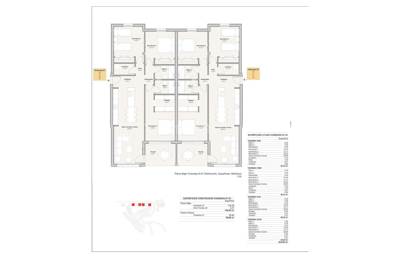 New Build - Ground Floor Bungalow - Mojacar - Playa De Macenas