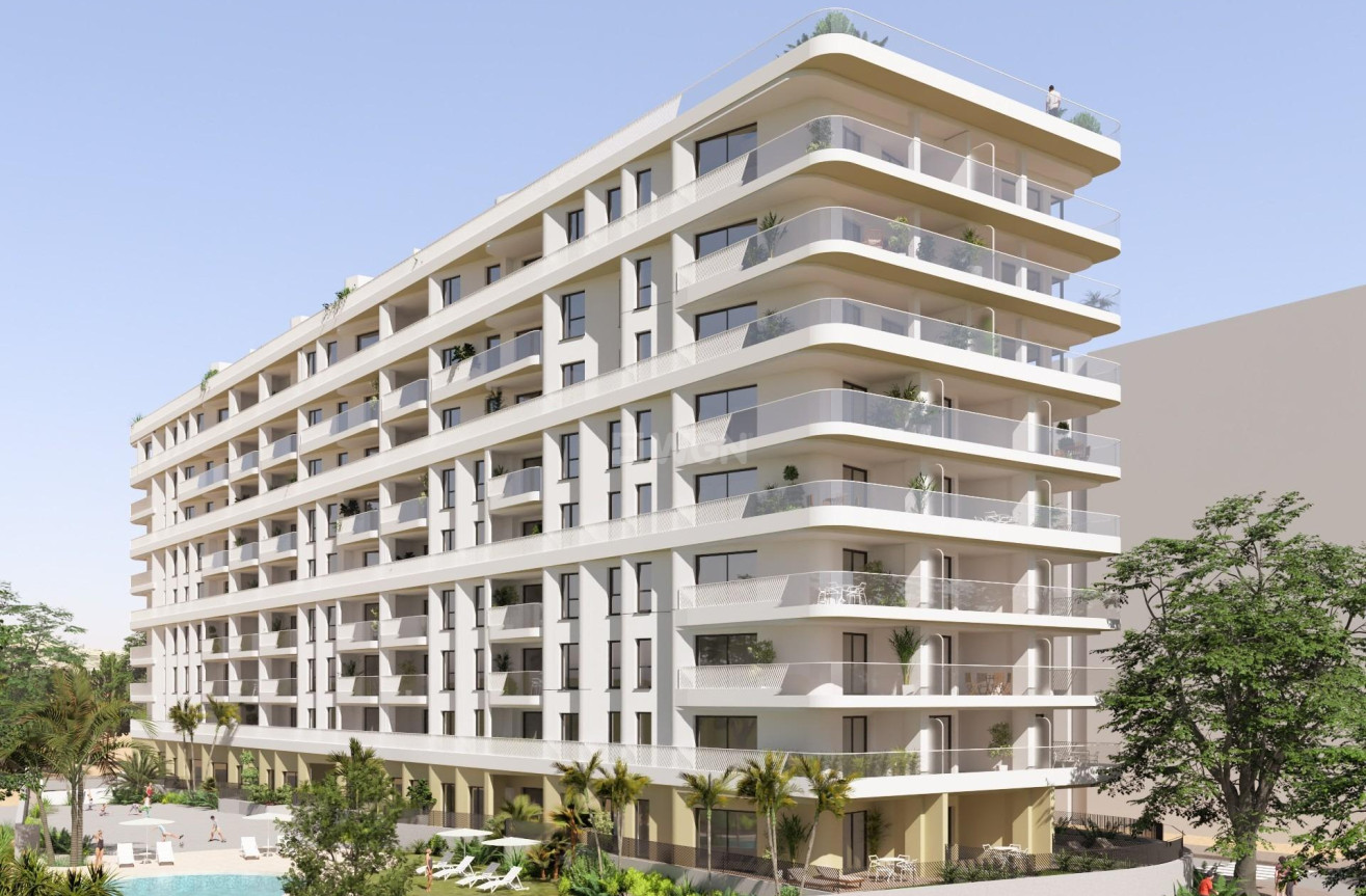 Nowy budynek - Ground floor apartment - Villajoyosa - La Tellerola