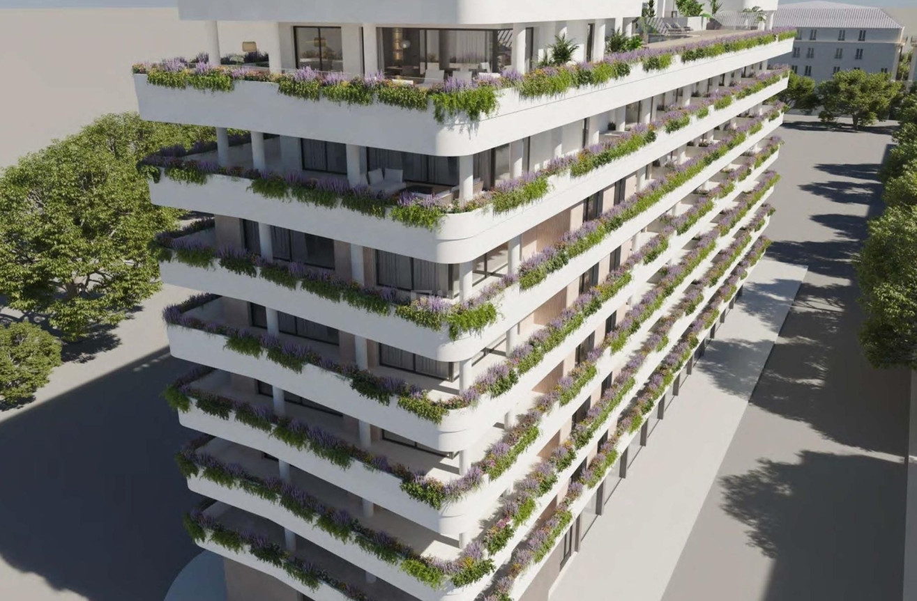 Nowy budynek - Mieszkanie w bloku - Estepona - Parque Central