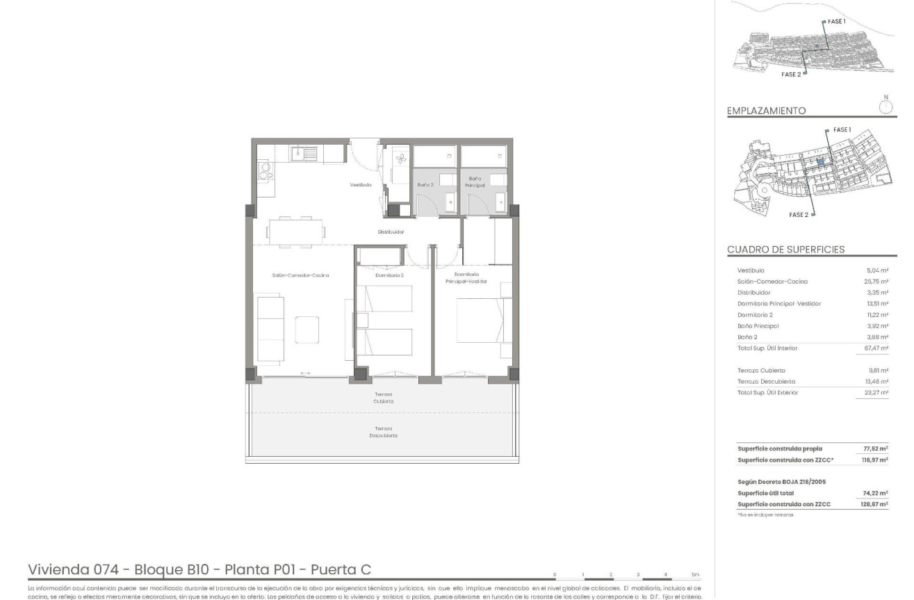 New Build - Top Floor Bungalow - Mojacar - Playa Macenas (Mojácar)